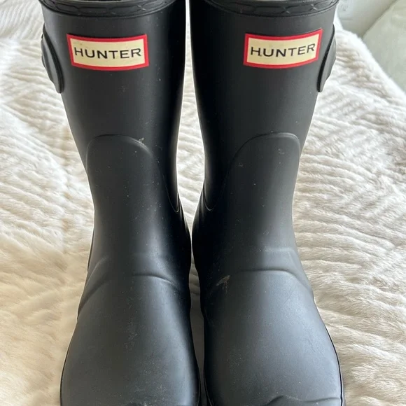 Hunter Classic Black Waterproof Boots - Picture 2 of 10